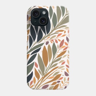 Chromatic Botanic Abstraction #66 Phone Case