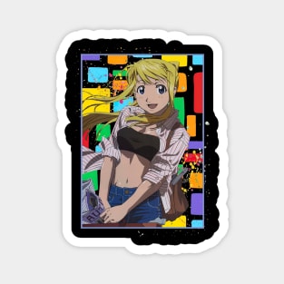 Winry Rockbell Fullmetal Alchemist Brotherhood Hagane no Renkinjutsushi Magnet