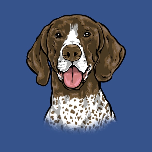 German Short haired Pointer Dog by XXII Designs