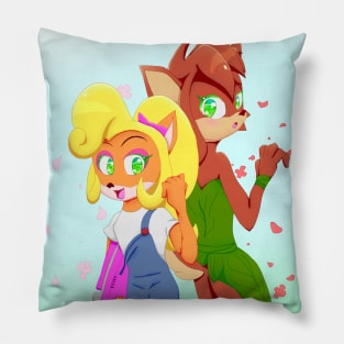 Coco and Elora Pillow