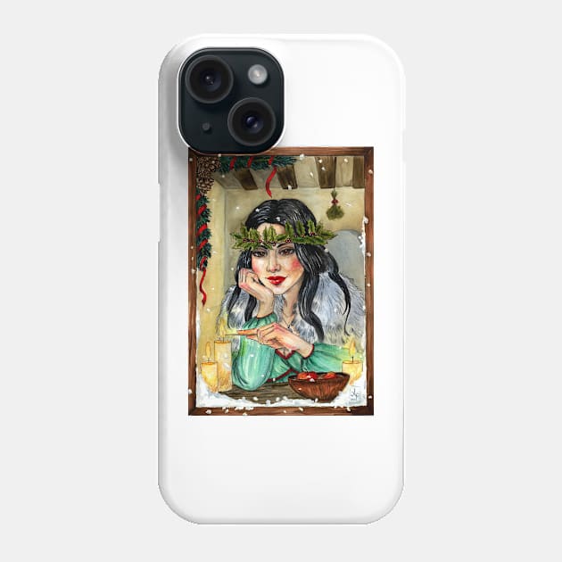 Yule Phone Case by Aranya