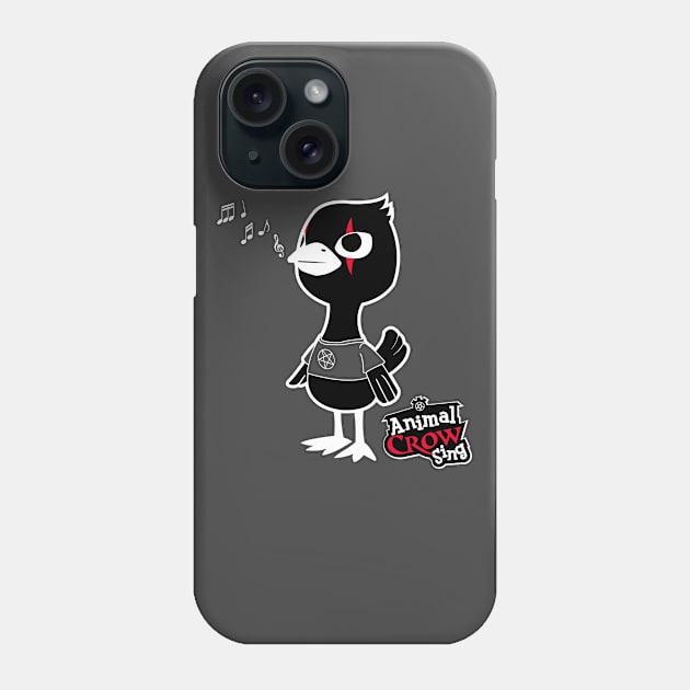 Animal CrowSing Phone Case by NathanielF