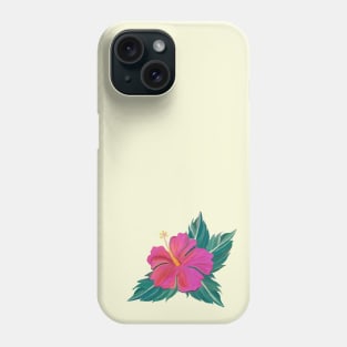 Tropical Flower Art Phone Case