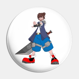 MateriaHearts Pose Pin