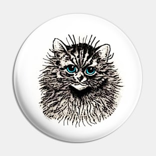 kitten blue eyes Pin