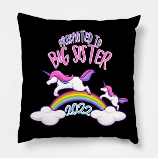 Promoted to Big Sister 2022 Pillow