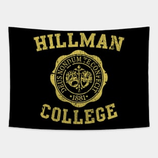 YELLOW HILMAN COLLAGE Tapestry