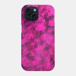 Pink-black abstract background with soft watercolor texture.  Modern art - impressionism. Design for fabric, textiles, print, wallpaper, baby room, packaging, paper. Phone Case