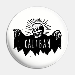 caliban skeleton skull Pin