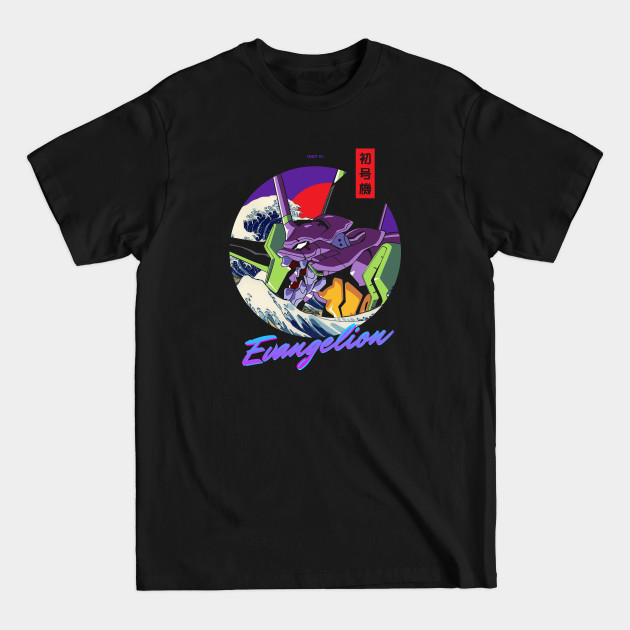 EVA 01 hokusai - Evangelion - T-Shirt EVA 01 hokusai - Evangelion - T-Shirt