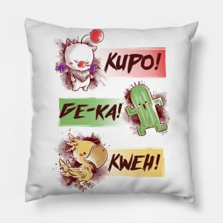 Ff cute sounds Pillow