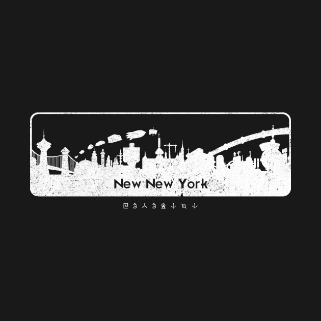 Disover New New York - Futurama - T-Shirt