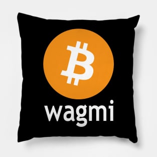 Wagmi Bitcoin Pillow