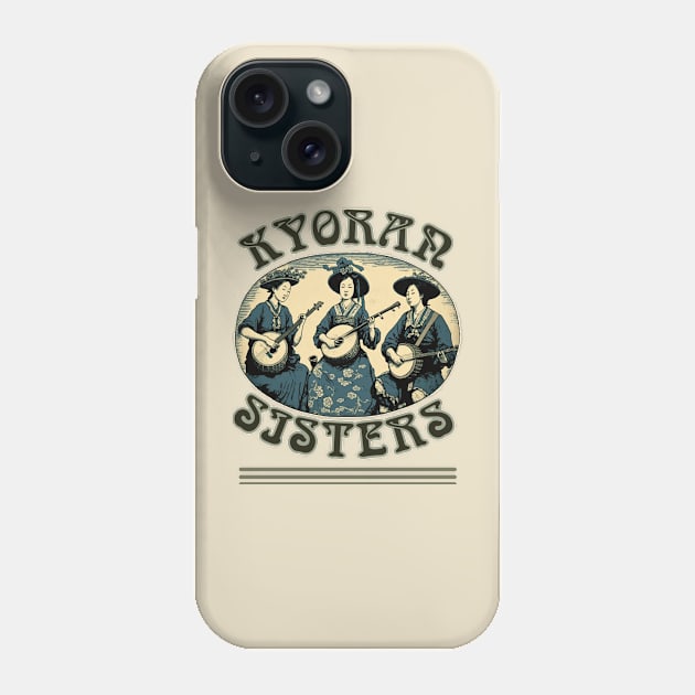 Kyoran Sisters Phone Case by April Snow 