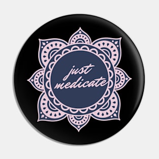 Mandala Medicine Pin