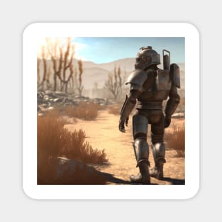 In the wasteland : small power-armour Magnet