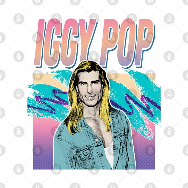 Iggy Pop Humorous Aesthetic Parody Design by DankFutura