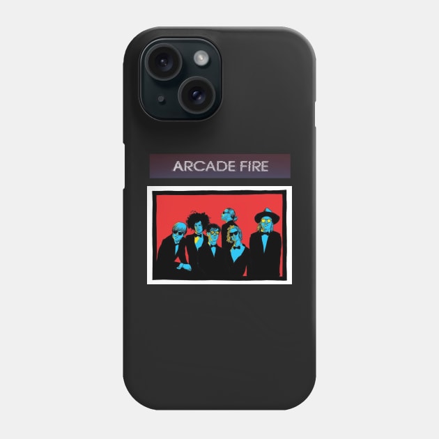 Arcade Fire 2017 Toon Phone Case by Specialstace83