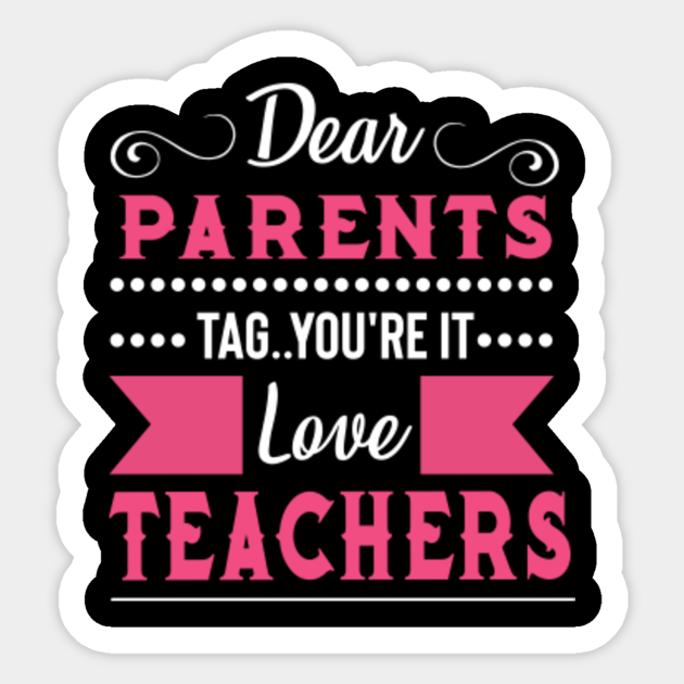 Download Dear Parents Tag You're It Luckiest Substitute Teacher ...