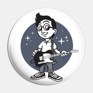 rockstar guitar boi Pin