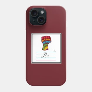 R is for Resist Phone Case