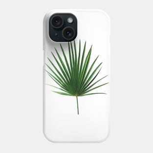 Simple Palm Leaf Geometry Phone Case