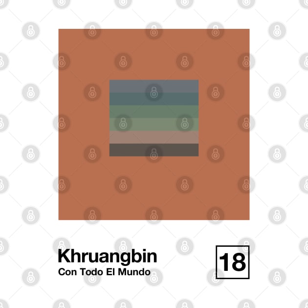 Con Todo El Mundo / Minimalist Style Graphic Design Art by saudade