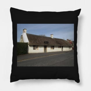 Burns Cottage, Alloway, Ayrshire, Scotland Pillow