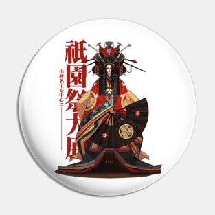 Japanese Geisha Girl Pin