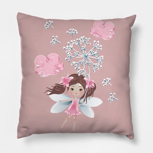 Cute Fairy Pillow by Fashion_Plotnik
