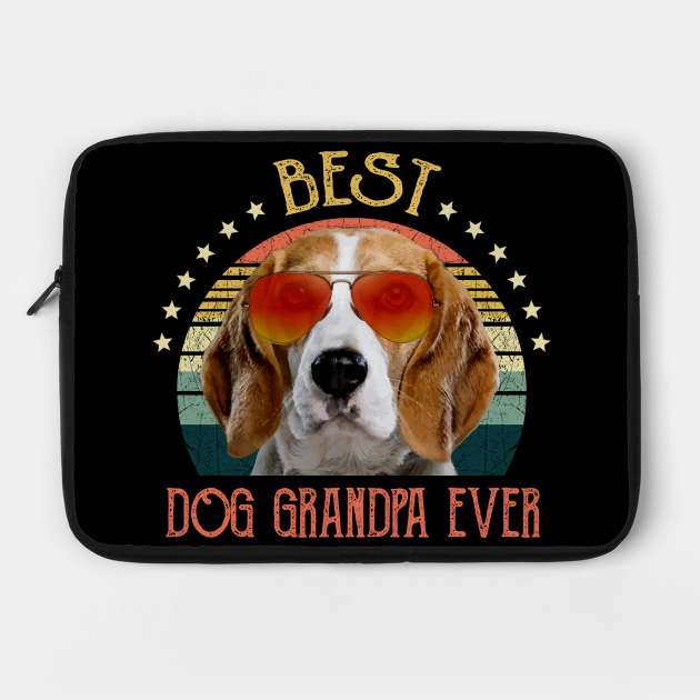 Download Mens Best Dog Grandpa Ever Beagle Fathers Day Gift Quarantine Laptop Schutzhulle Teepublic De