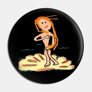 Birth of Venus Pin