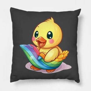 Pride Toy Duck Kawaii Pillow