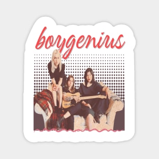 Boygenius (III) Vintage 2018 // Always an Angel Original Fan Design Artwork Magnet
