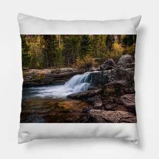 Copeland Falls in Autumn Pillow