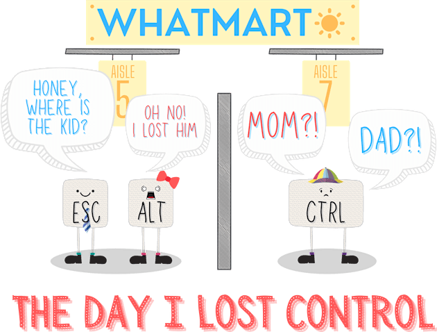 Lost Control Kids T-Shirt by GiveMeThatPencil