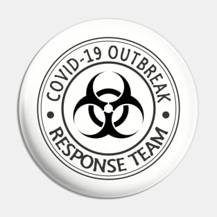 Covid-19 Outbreak Response Team Pin