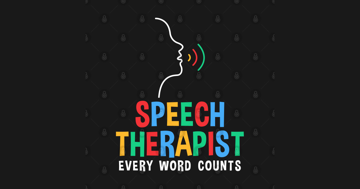 Speech Therapist Speech Therapist TShirt TeePublic