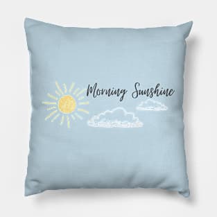 morning sunshine Pillow