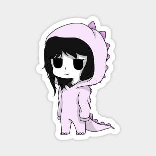 jane the killer dinosaur chibi Magnet