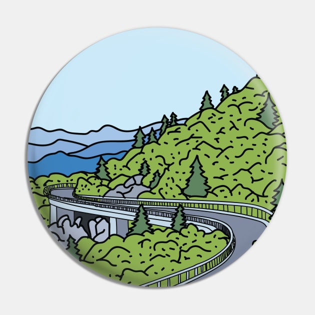 Blue Ridge Parkway Pin by smalltownnc