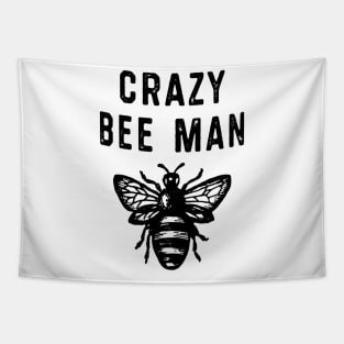 Crazy Bee Man Tapestry