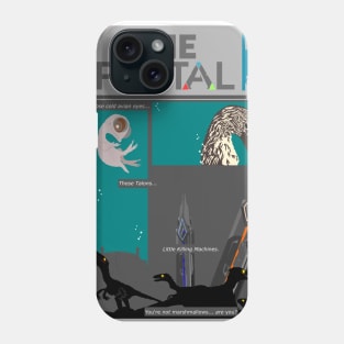 Time Portal Page 1 W Text Phone Case