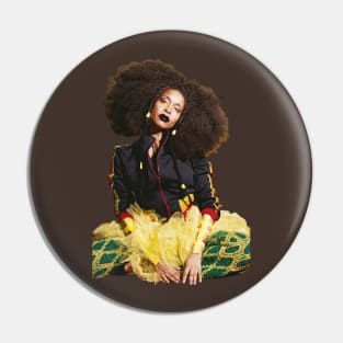 Erykah Badu Neo-Soul Pin