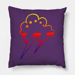 cloud rainbow Pillow