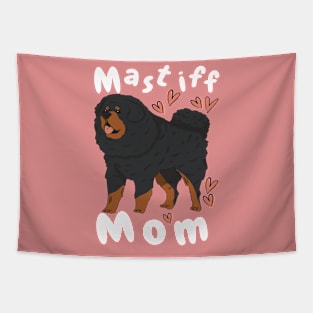 Tibetan Mastiff Dog Mom Cute Art Tapestry