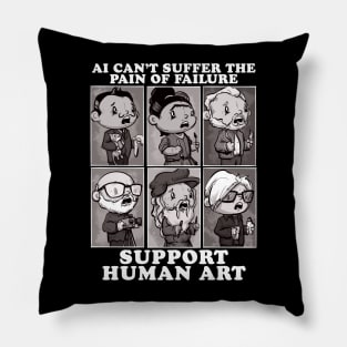 Support Human Art Pillow