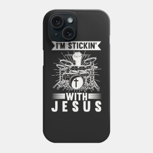 Religious Drummer Musician Christian Drumming Phone Case