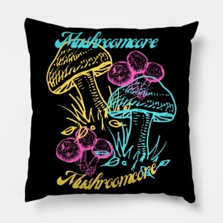 Mushroomcore Madness Pillow