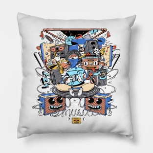 Music 4 Life Pillow